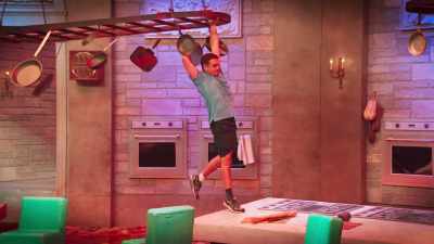 And physically impressive Dr. DJ
took himself for a spin - Floor Is Lava
