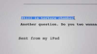 And pizza is the code word for, - Q: Into the Storm