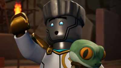 And please, do not block
the gate with those lights. - LEGO Ninjago: Dragons Rising