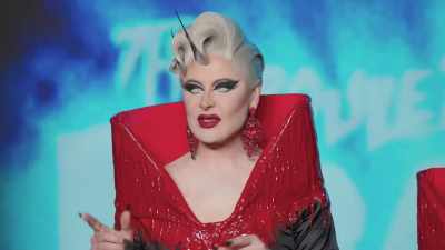 And please note that there
are complimentary water, - The Boulet Brothers' Dragula: Titans