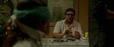 ...and Pramod Sinha's daughter Dani
reaches. - Andhadhun