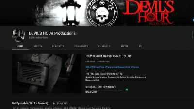 And presenting them
on my YouTube channel, - The Harrisville Haunting: The Real Conjuring House