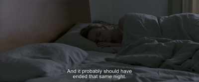 And it probably should have
ended that same night. - Under the Tree