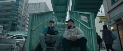 - And probably sort of grime or...
- Reggae. Yeah. - People Just Do Nothing: Big in Japan