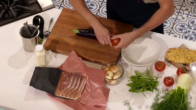 And prosciutto and fresh tomatoes
in the Spend Box. - Cook at all Costs