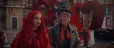 And put on something respectable,
for once. - Descendants: The Rise of Red