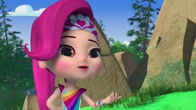And put them far apart enough
that if the beetle trees fall - Rainbow Rangers
