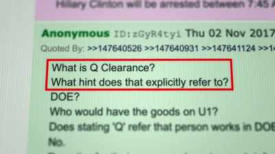 And Q didn't like that
so much, - Q: Into the Storm