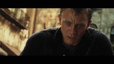 And Quantum of Solace was about
him having his heart broken - The Sound of 007