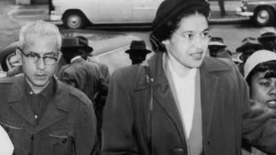 And Raymond resigns
in protest, thinking - The Rebellious Life of Mrs. Rosa Parks