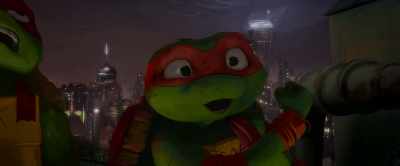 And remember, don't let any human
see you. Because why? - Teenage Mutant Ninja Turtles: Mutant Mayhem