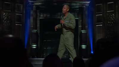 And remember, I was nervous,
'cause the guy was on my property, - Dave Chappelle: Sticks & Stones