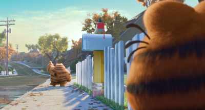 And remember,
"stay out of the pinecone." - The Garfield Movie