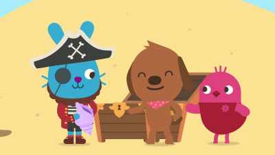 And remember
your great pirate treasure hunt! - Sago Mini Friends