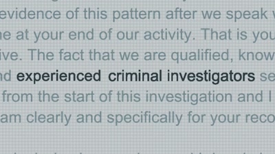 And that resulted in a
complaint to the ombudsman. - Never Let Him Go