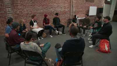 And returned to class the next morning
to live the second day again. - The Rehearsal