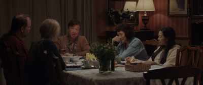 And she returns, and the
husband greets her again. - The Farewell