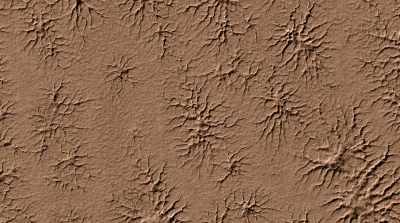 And its revealed by HiRISE. - Mars: One Day on the Red Planet