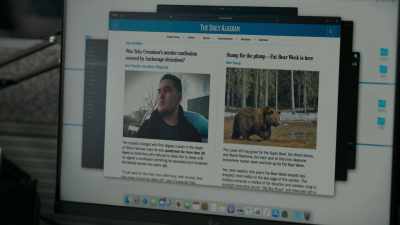 And right now,
Bob's fat bear story - Alaska Daily