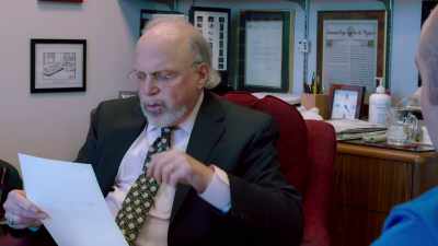 - And right before you were
to testify against Howard, - Rewind