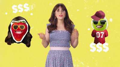 And this round goes
to non-organic. Easily. - What Am I Eating? With Zooey Deschanel