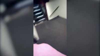 ‐...and rushes
into the apartment - Neighborhood Wars