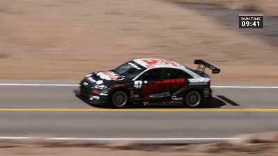And this S3 is
heading up the hill, - Pike's Peak: On The Edge