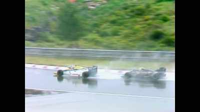 And he said he literally listened
to the engine note - Williams & Mansell: Red 5