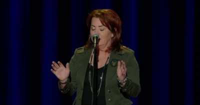 And he said,
"Remember the night before a gang fight - Kathleen Madigan: Hunting Bigfoot