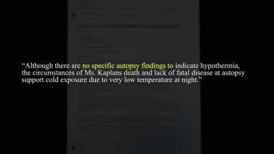 And he said that there
was no physical evidence - Missing 411: The Hunted
