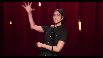 And it said, uh,
"Abortion is bloody murder." - Sarah Silverman: A Speck of Dust