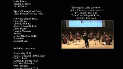 And Sam got
very talented cellists - Third Eye Spies