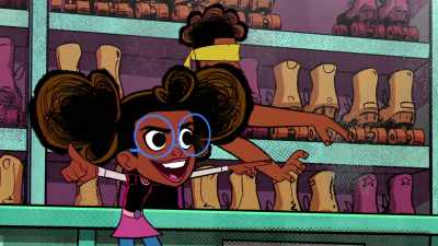 And say "no" to the longest
reigning Roller Jam King? - Marvel's Moon Girl and Devil Dinosaur