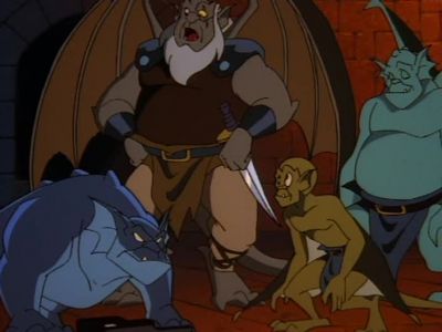 And they say
the Middle Ages were barbaric. - Gargoyles