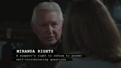 And he says,
"I do not want to speak - FBI TRUE