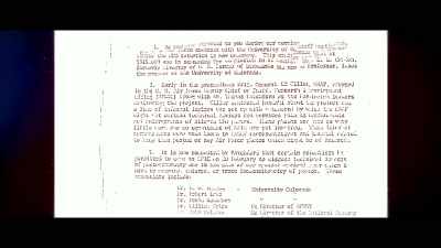 And it says, "It cannot
be allowed to be known, - Unacknowledged