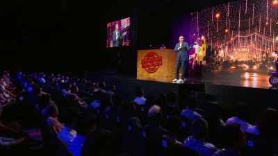 And says, OK, sir,
just go down the hall, - Russell Peters: Deported