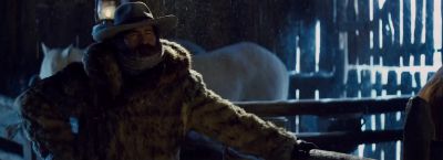And secondly I can't imagine Sweet Dave lifting his fat ass - The Hateful Eight