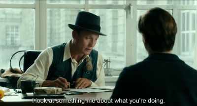 And secondly never ask - Never Look Away