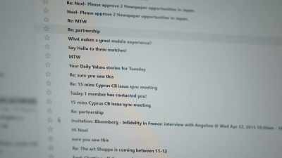 And we see that in the leaked
Ashley Madison emails. - The Ashley Madison Affair