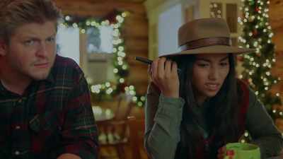  - And seek shelter--
 the wind dies down. - Mistletoe in Montana