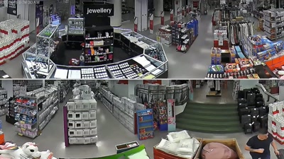 And he selects the largest bag there - Killers: Caught on Camera
