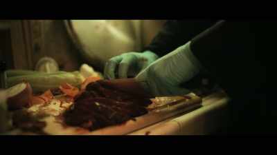 And served along with his liver, lungs
and kidneys... - Grotesquerie