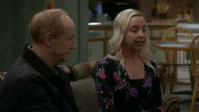 And to shake her off, - The Conners