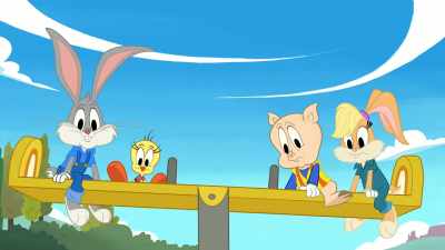 And sharing is caring,
caring for my friends. - Bugs Bunny Builders