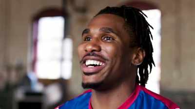 AND SHE JUST, LIKE, ALMOST
STARTING HYPERVENTILATING, AND - Harlem Globetrotters: Play It Forward