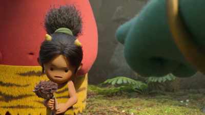 And she... she has a doll from the humans! - ONI: Thunder God's Tale