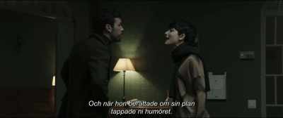 And when she told you her plan,
you lost your head. - The Invisible Guest