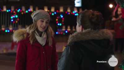 And she's a feracious reader. - Christmas Around the Corner