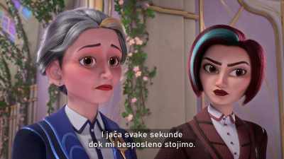 And she's getting stronger every second
we waste standing here doing nothing. - Unicorn Academy